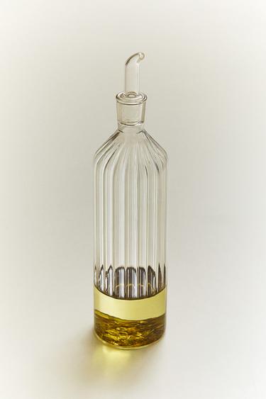 ROUND BOROSILICATE GLASS CRUET - Transparent by Zara