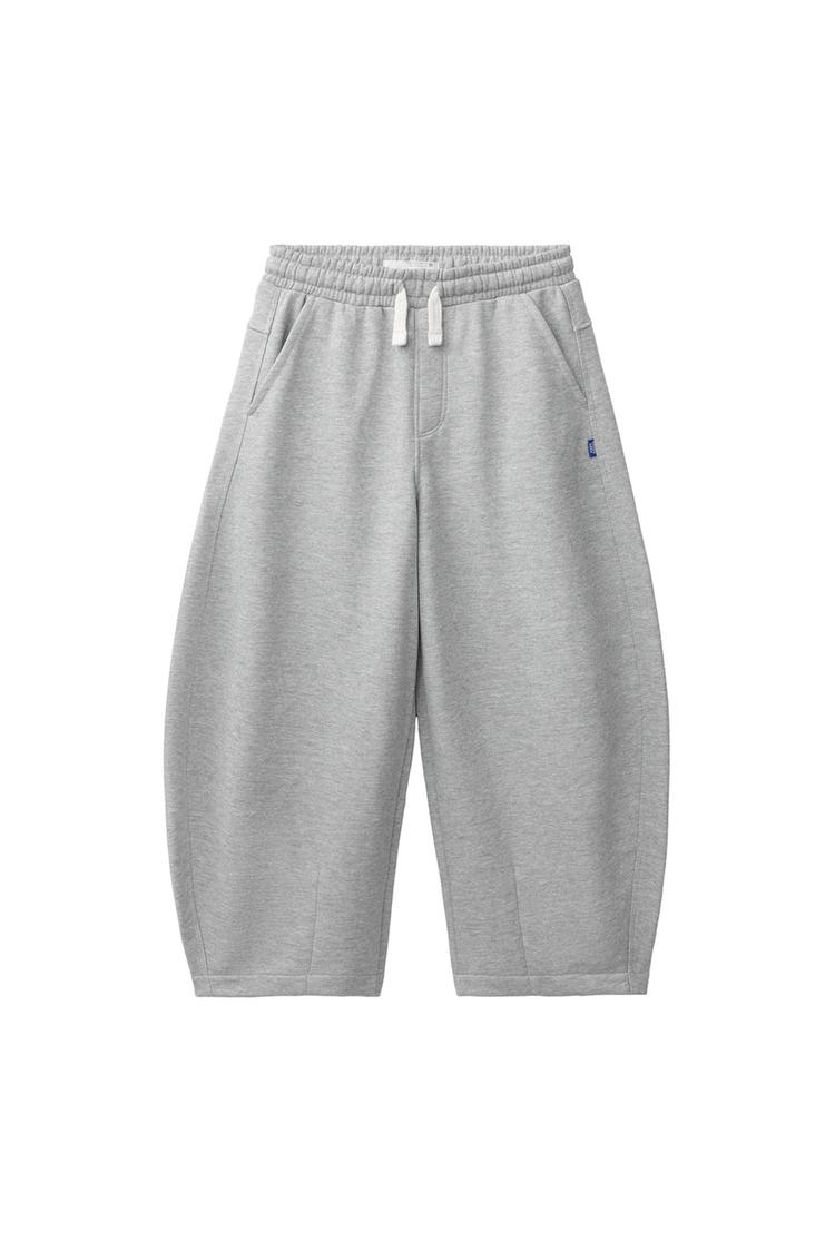 Pantalon felpa barrel