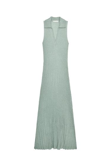 CUT-OUT KNIT MAXI DRESS