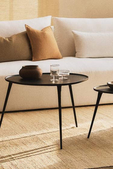 METALLIC SIDE TABLE - Black by Zara - Image 5
