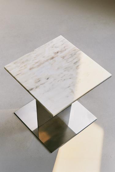 Zara SIDETABLE 05 - Dark maroon