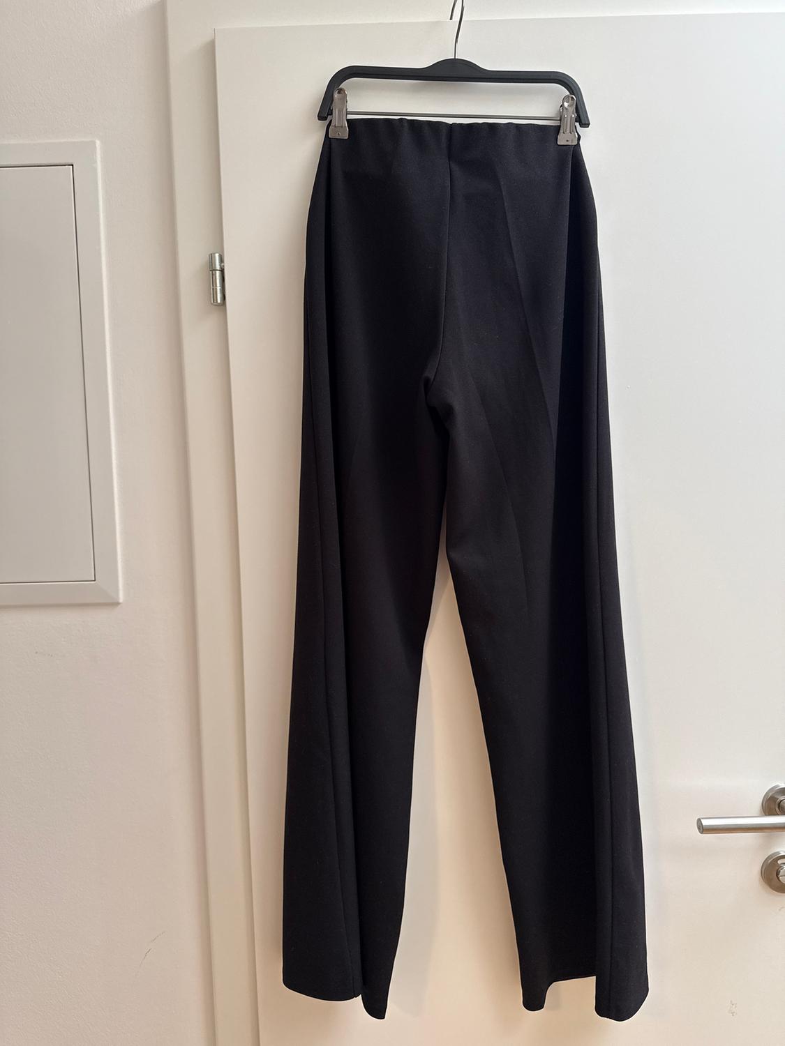 WIDE-LEG CREPE TROUSERS - Image 3