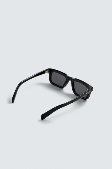 RECTANGULAR SUNGLASSES - Black by Zara - Image 5
