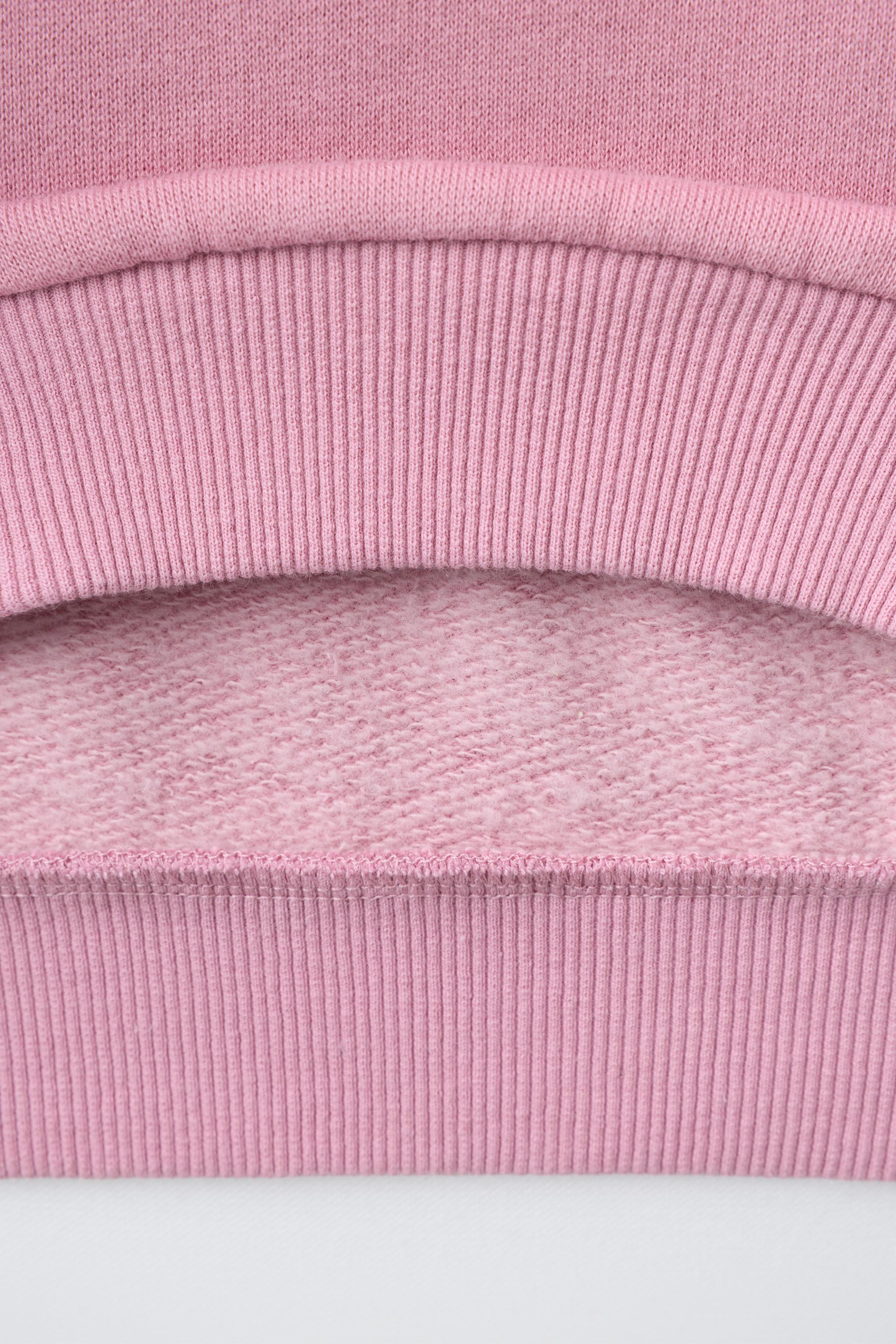 WASHED LACE SWEATSHIRT