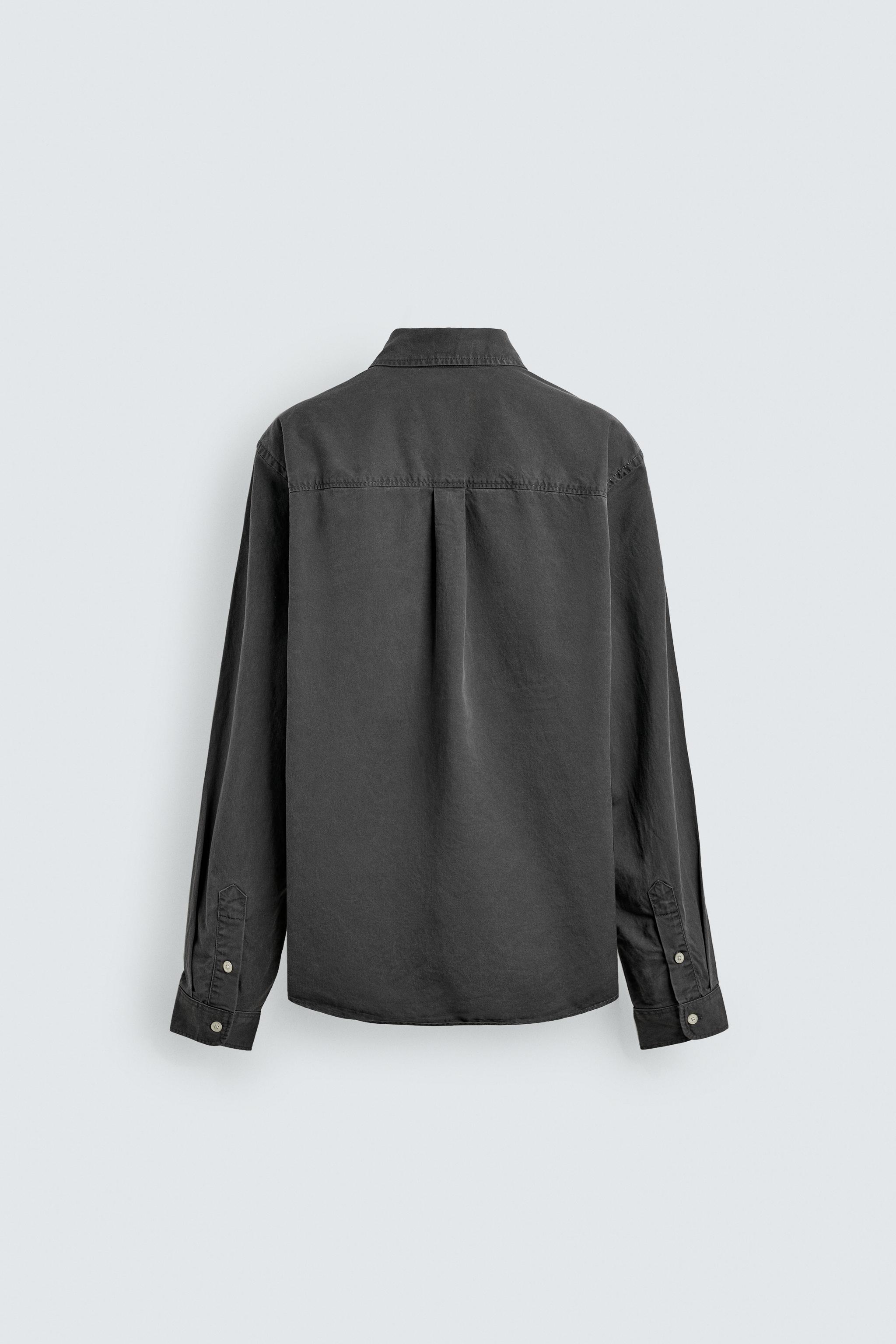 WASHED FLOWY SHIRT