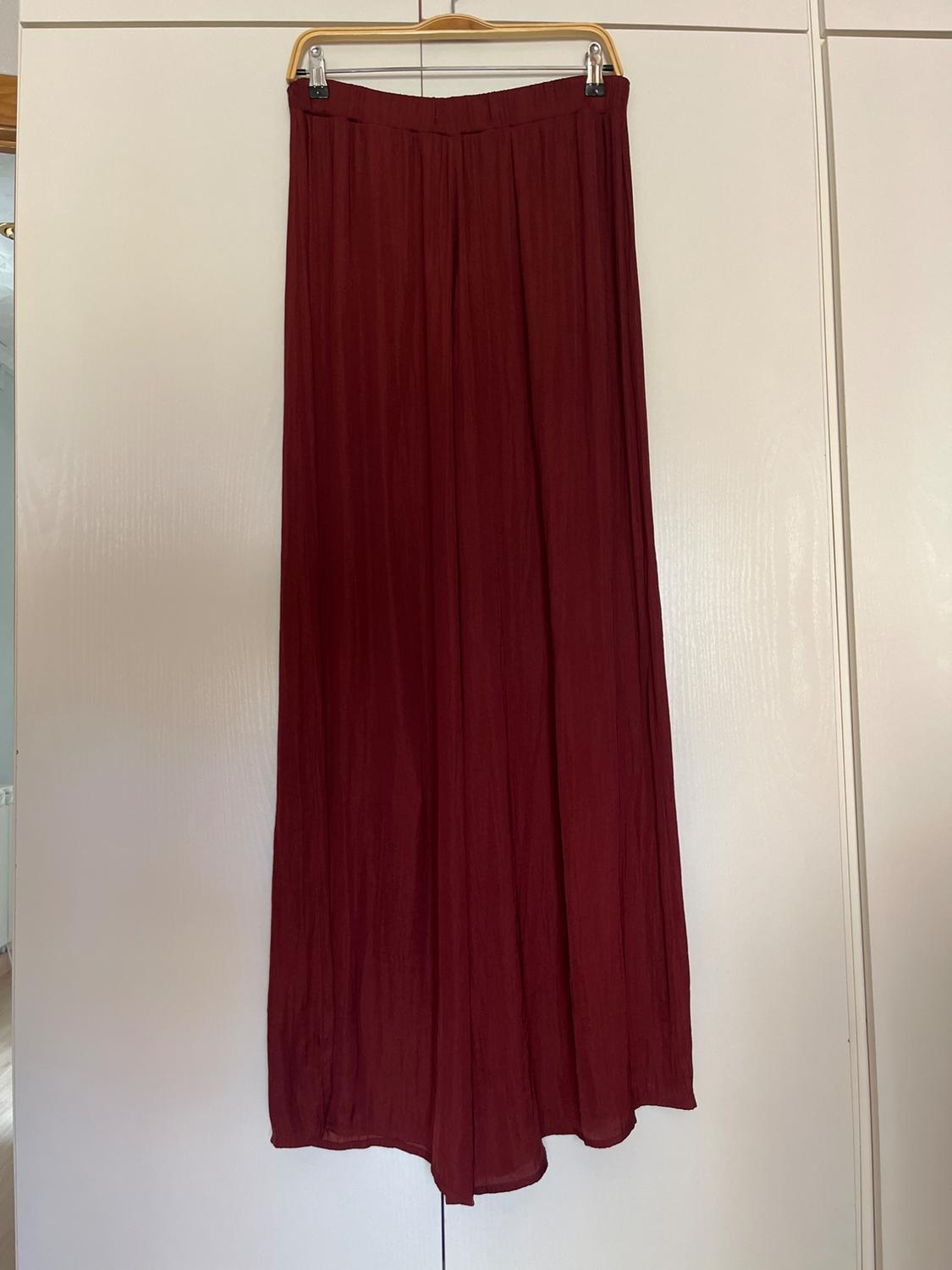 WIDE-LEG DARTED TROUSERS - Image 6