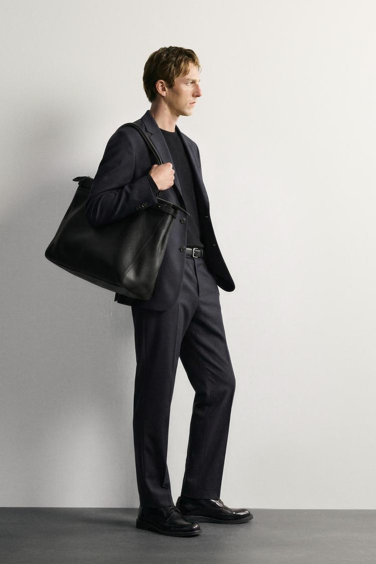 Blazer sastre de lana 100% de corte regular 4