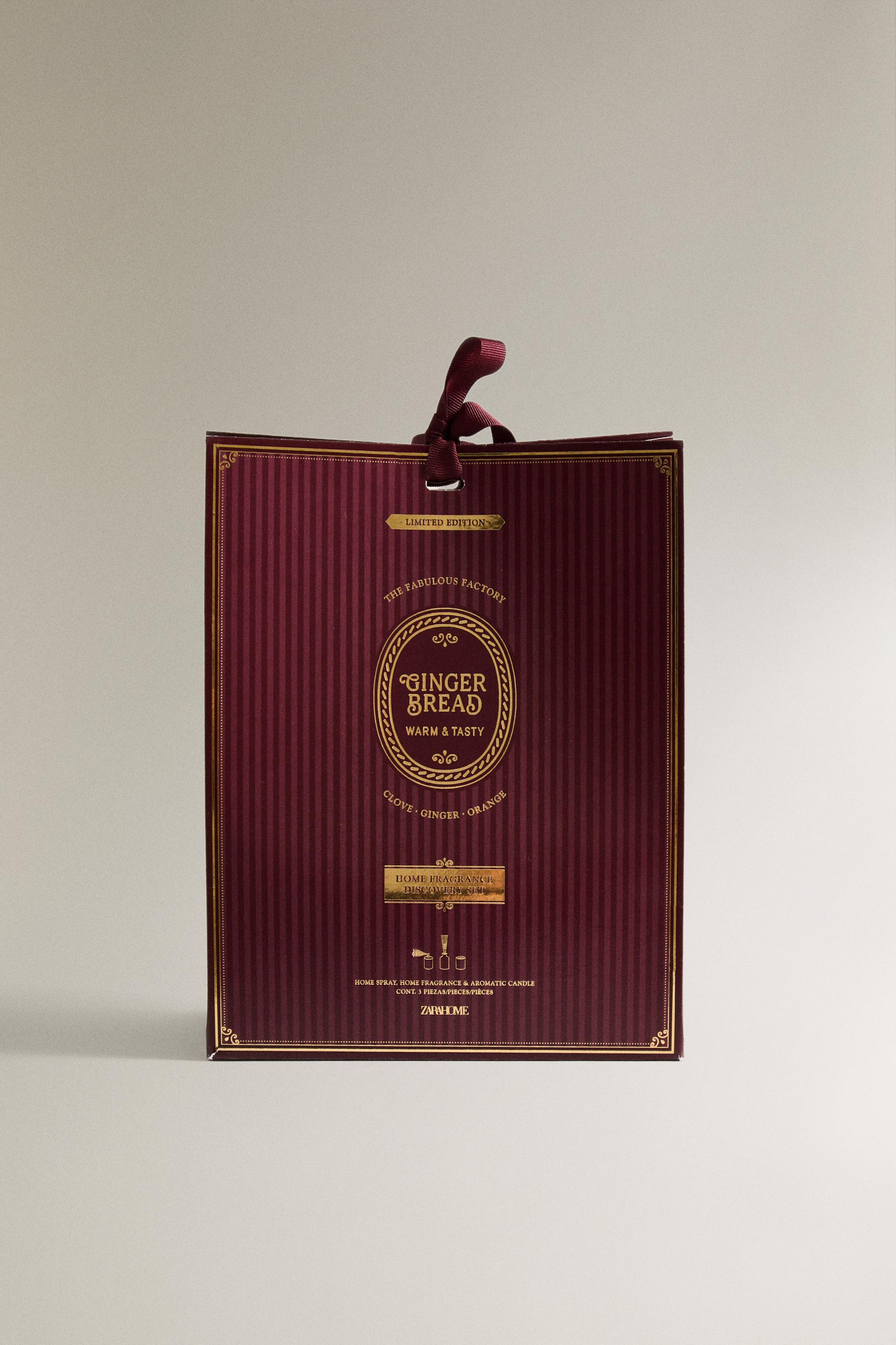 ミニ ギフトボックス GINGERBREAD (3個 セット) - レッド | ZARA Japan