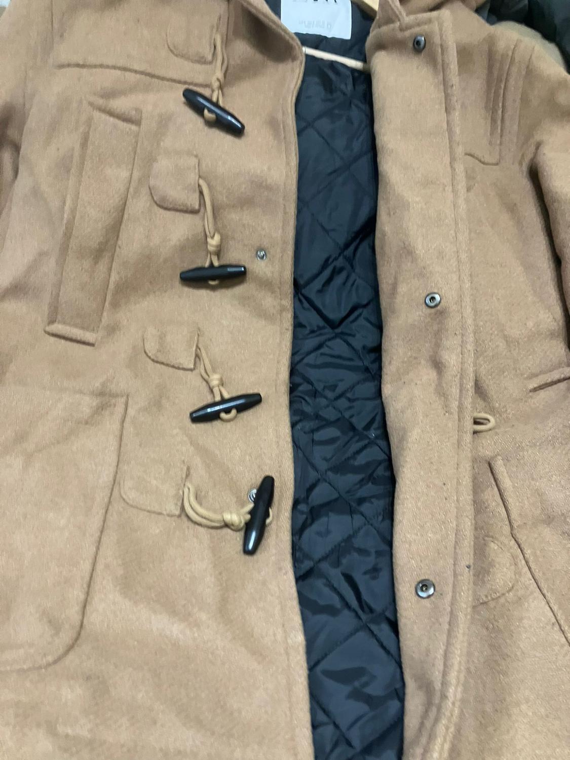 HOODED THREE-QUARTER-LENGTH COAT - Image 7