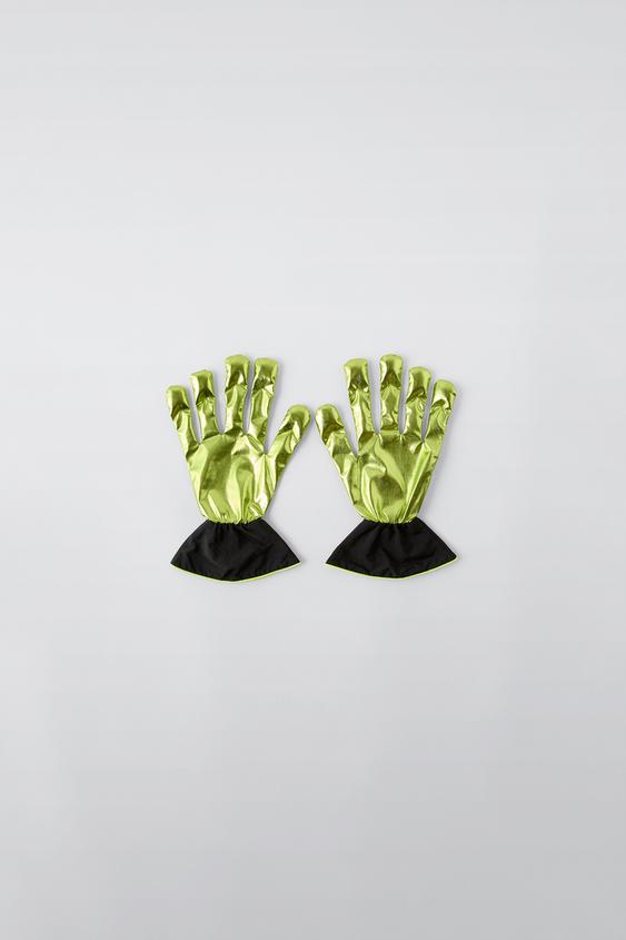 ALIEN COSTUME GLOVES Green ZARA South Africa