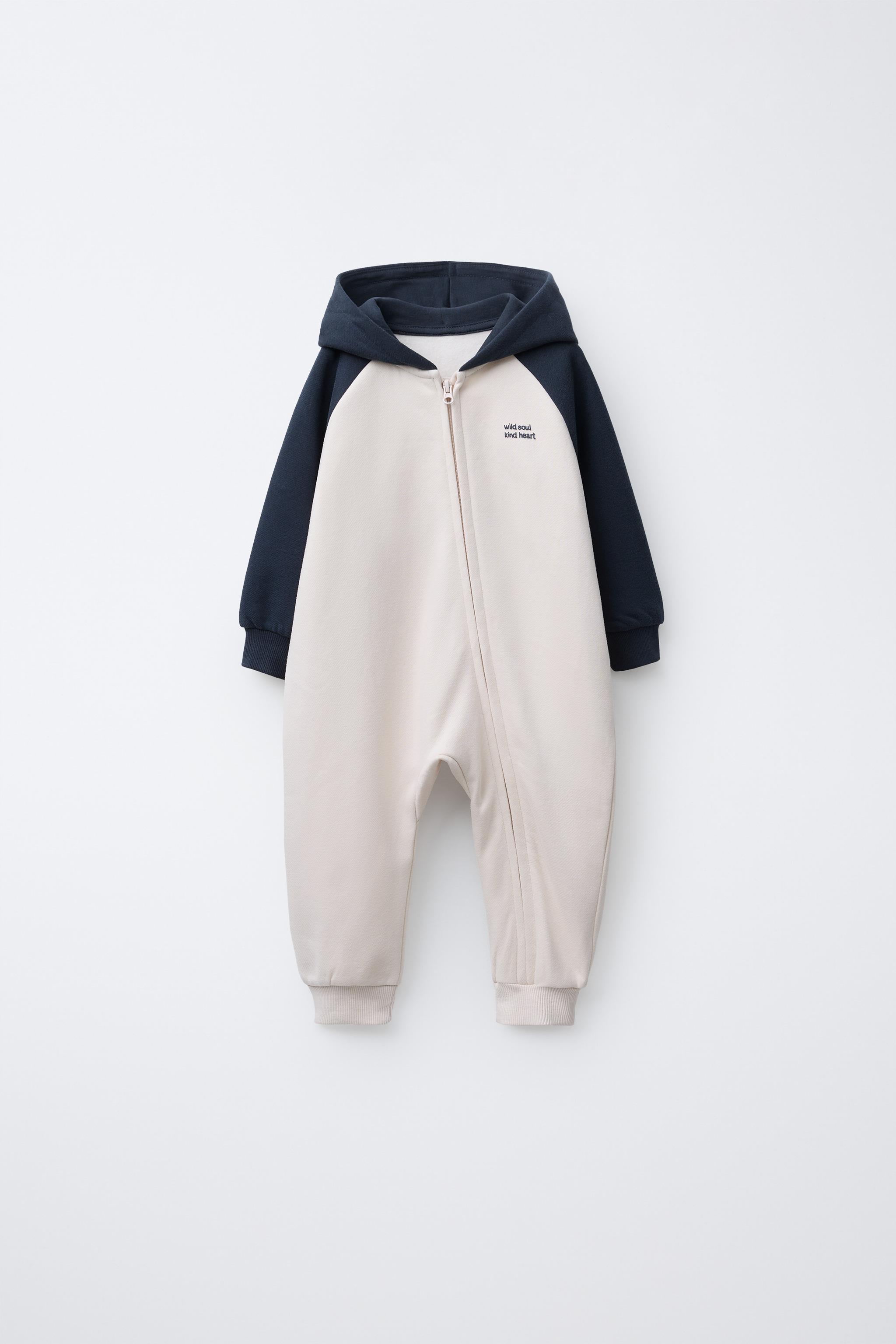 カラーブロックジャンプスーツ - ブルー | ZARA Japan / 日本