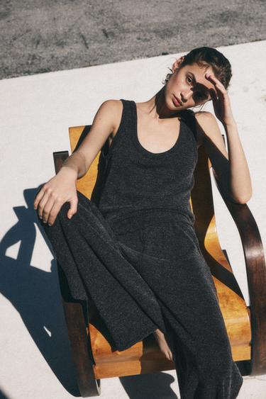 SOFT TOP - Grey marl by Zara - Image 4