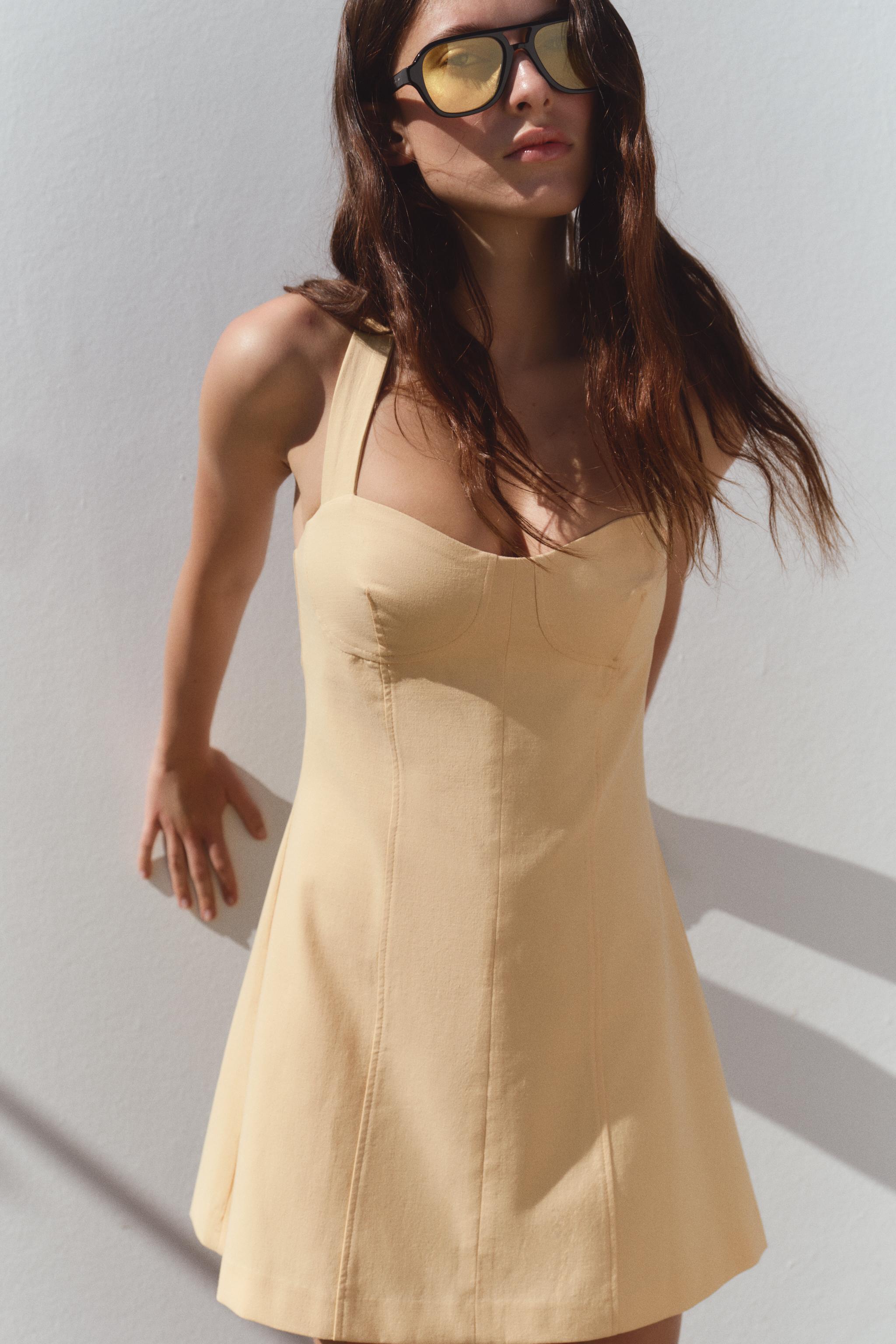イエロードレス - レディース | ZARA 日本 イエロードレス - レディース | ZARA 日本