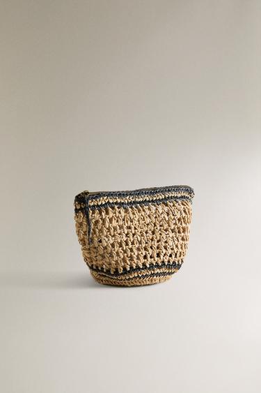 SMALL PAPER WASH BAG - Two-tone by Zara - Image 1