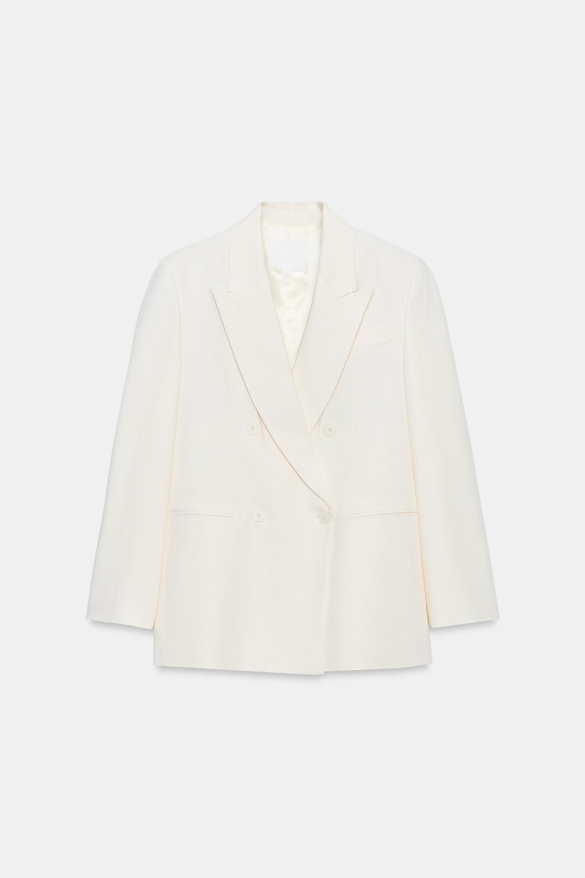 ZW COLLECTION OVERSIZE KRUVAZE BLAZER - Görsel 6
