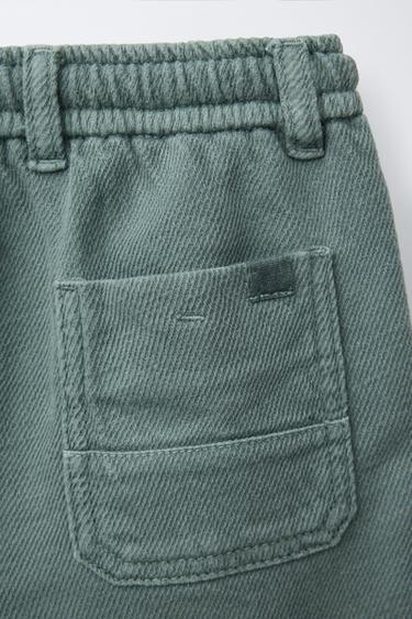 STANDARD SOFT TOUCH BERMUDA SHORTS - Blue green by Zara - Image 3