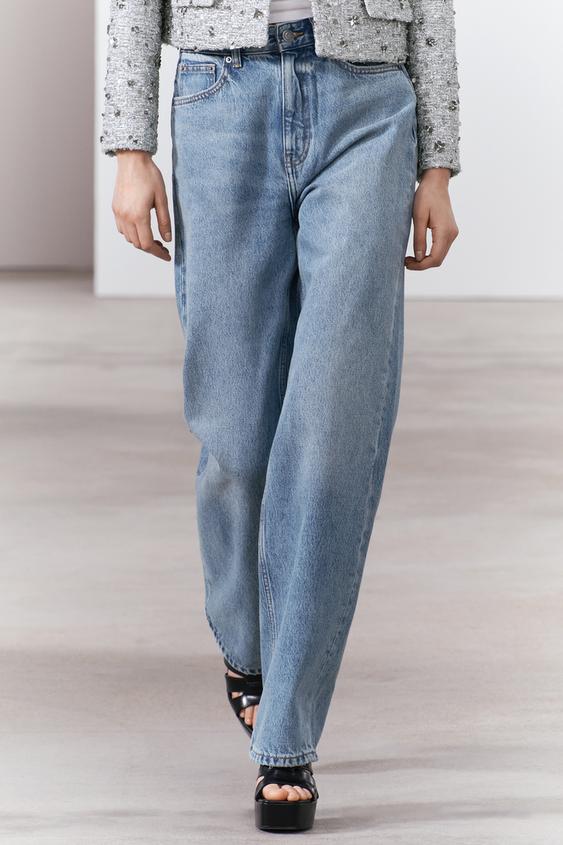 Grey Frayed Hem Jeans – AX Paris