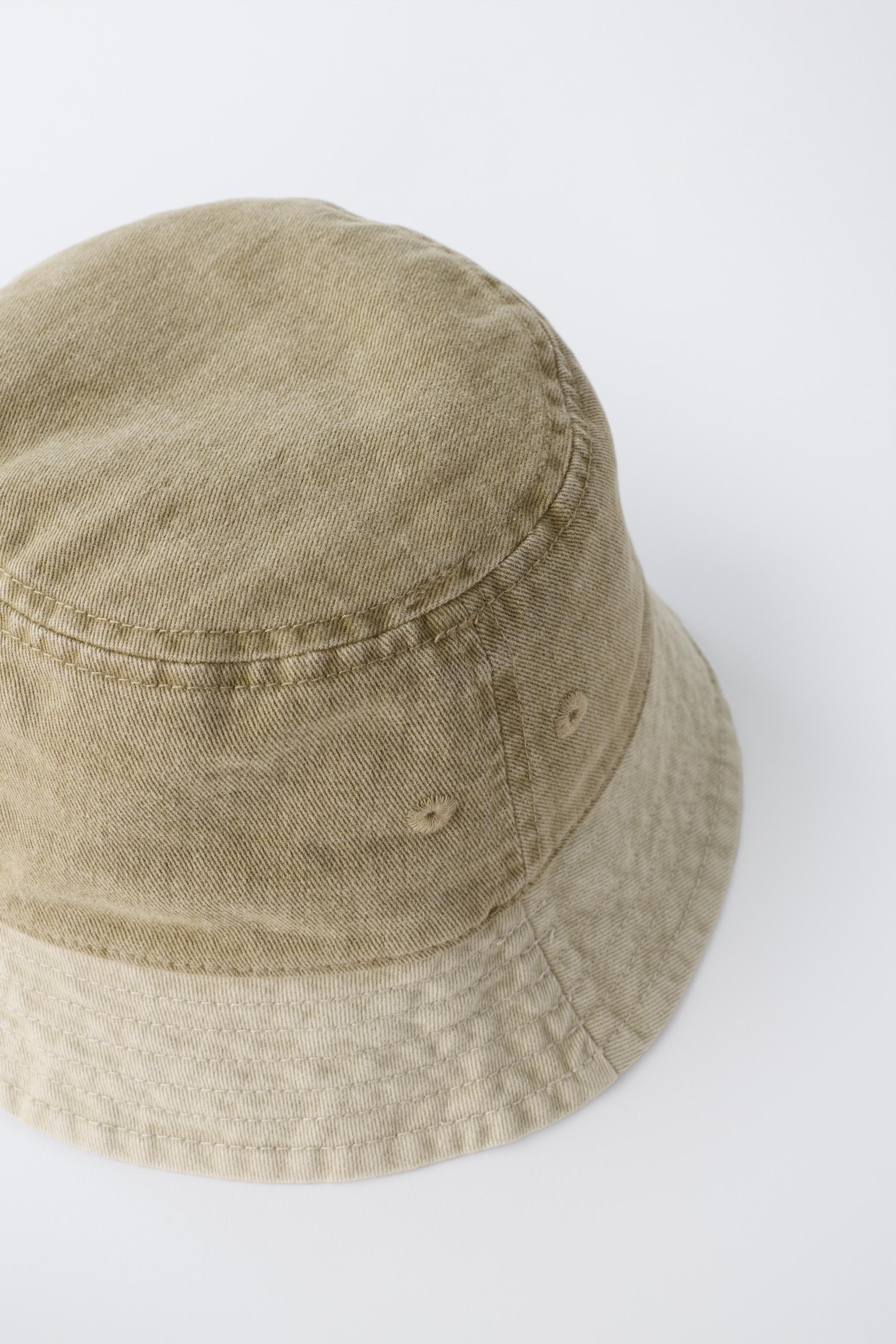 Детские головные уборы Zara COLORBLOCK BUCKET HAT — фото 2