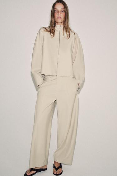 Zara ZW COLLECTION JACKET AND PANTS SET - 463