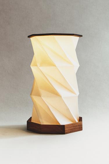 Zara CORDLESS FOLDABLE TABLE LAMP - 淺米色