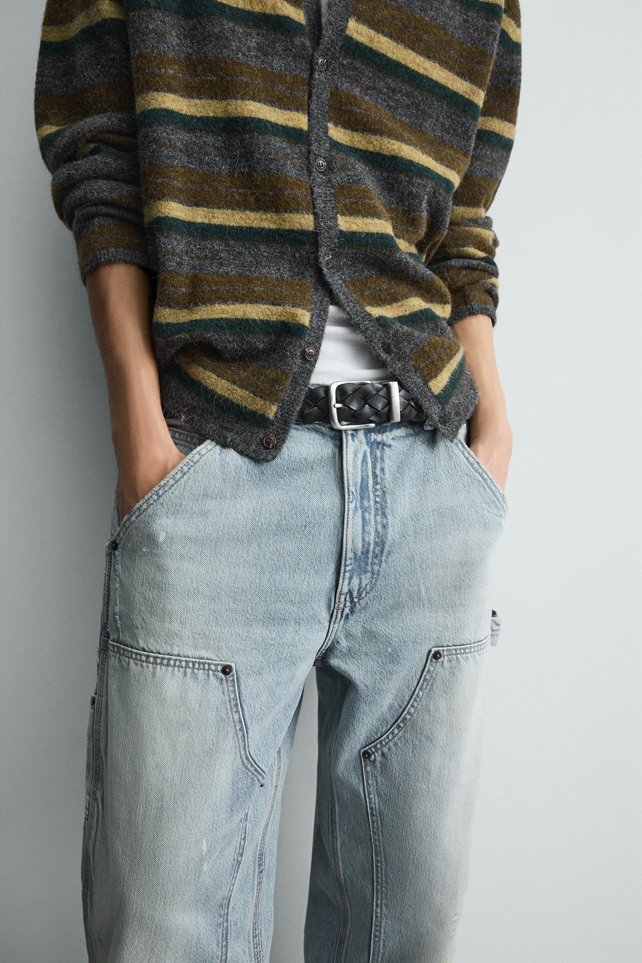 ブレイドレザーベルト - ブラック | ZARA Japan / 日本