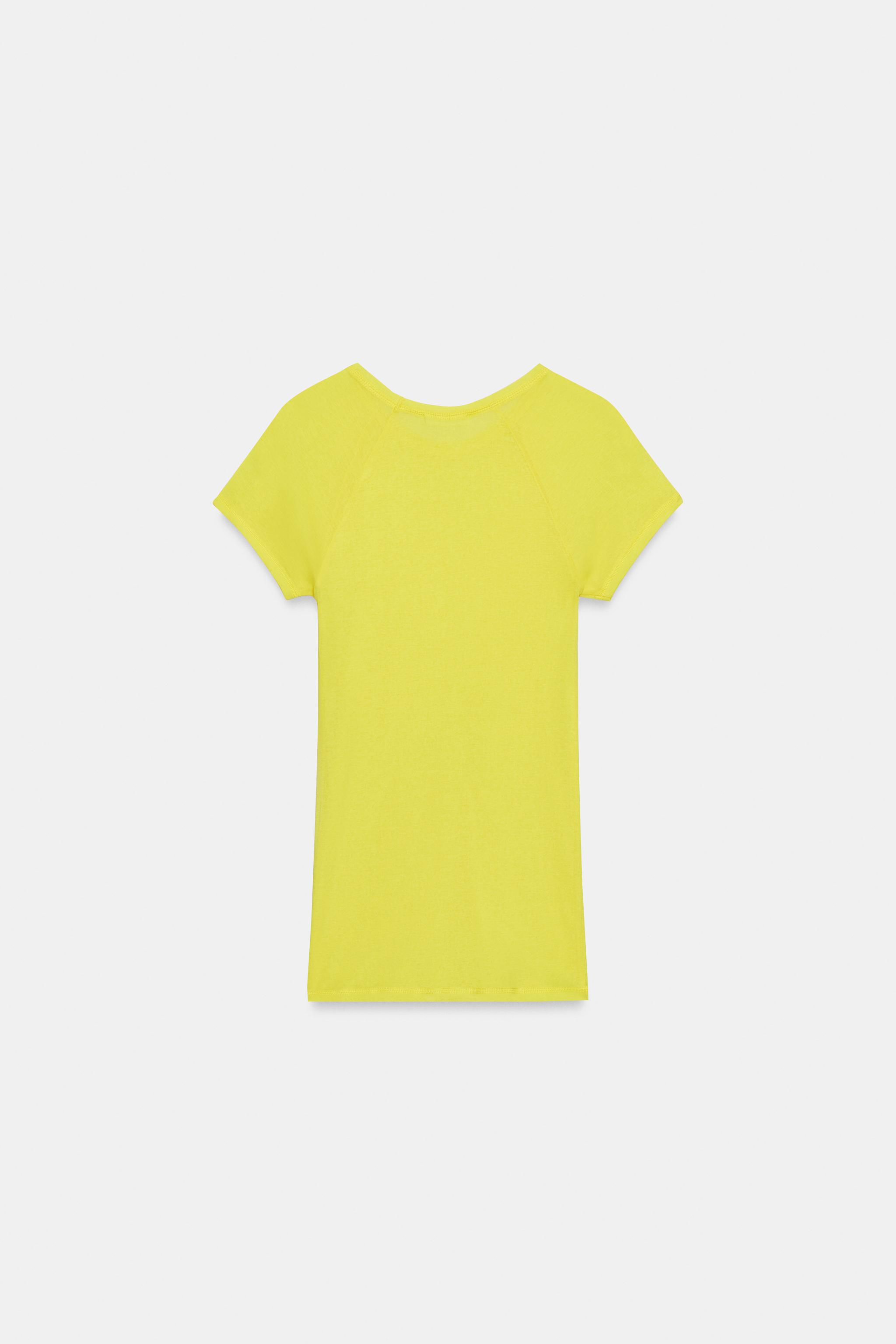 SUPIMA® KISA KOLLU T-SHIRT - Görsel 3