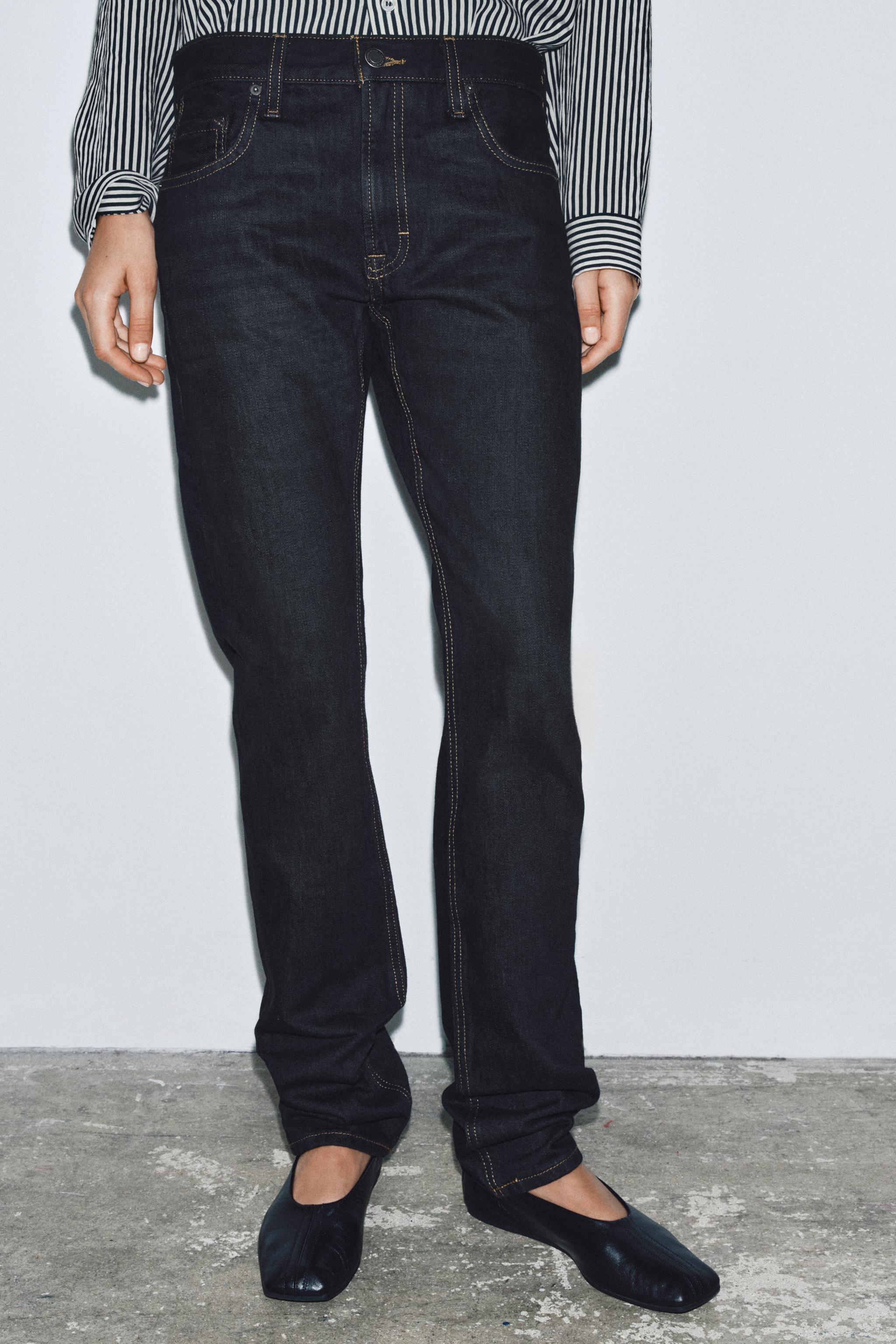 ZW COLLECTION FULL LENGTH MID-RISE JEANS