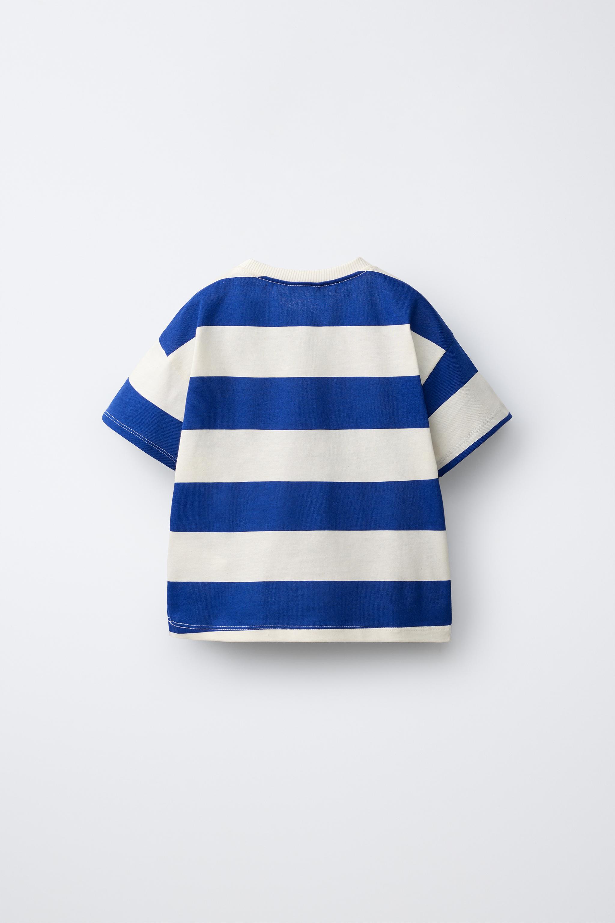STRIPED FRUIT PATCH T-SHIRT