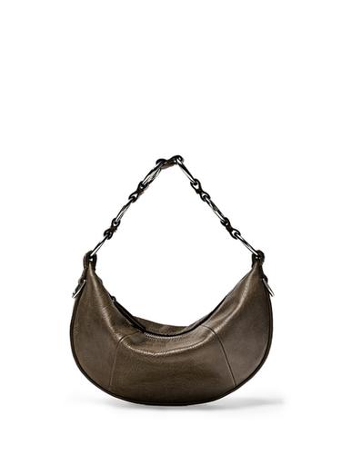 Zara Nappa leather mini bag - Khaki