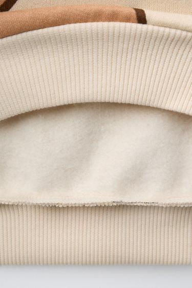 CAPIBARA CAPYFUN © RIBBED SWEATSHIRT AND LEGGINGS SET - Brown by Zara - Image 3