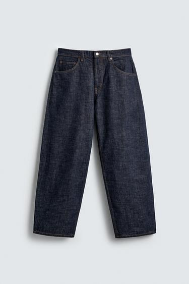 Zara FARMERKE BALON KROJA – Plava