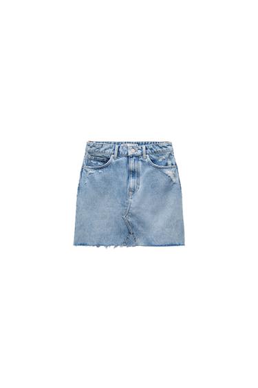 DENIM MINI SKIRT