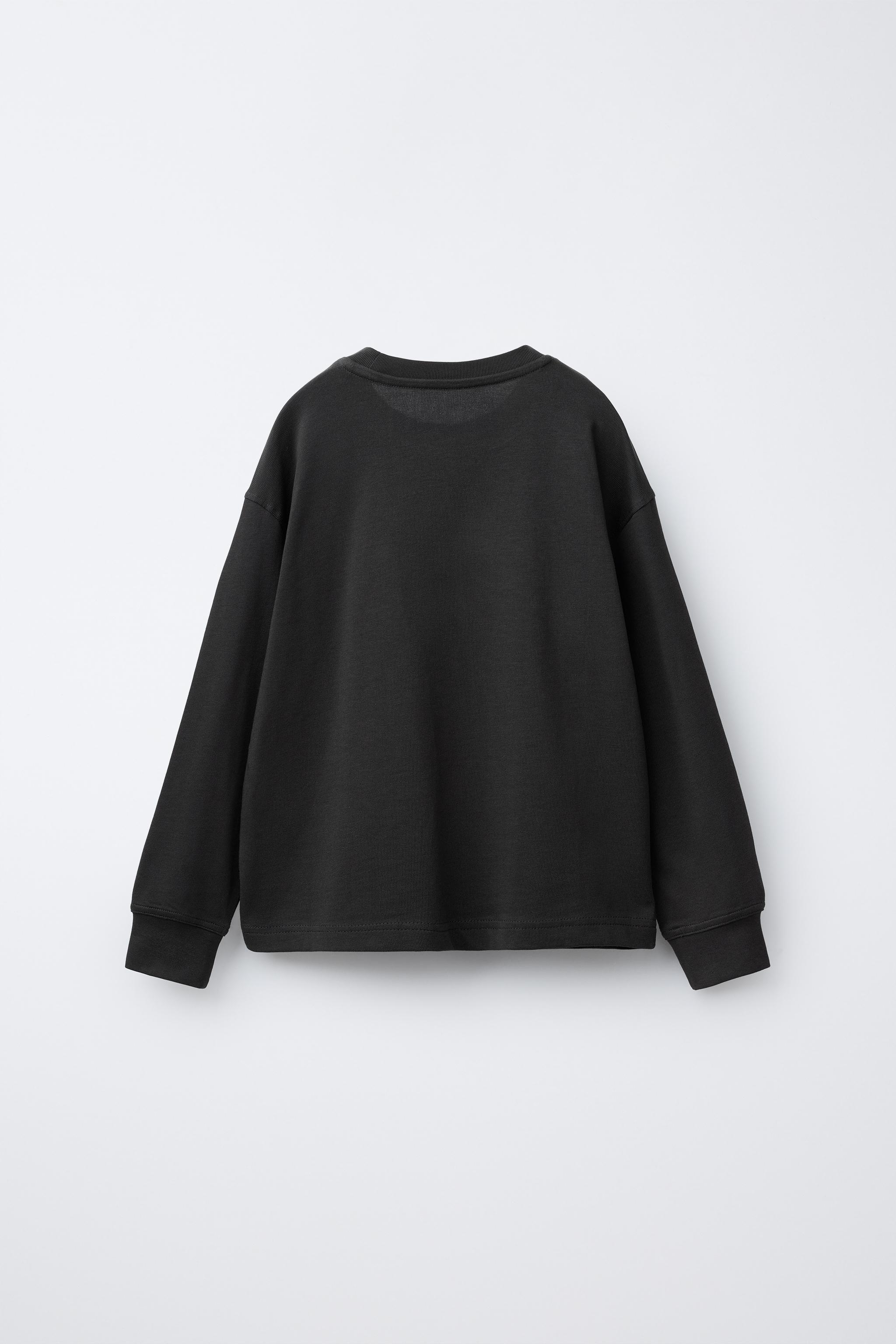 HEAVYWEIGHT EMBROIDERED TEXT T-SHIRT