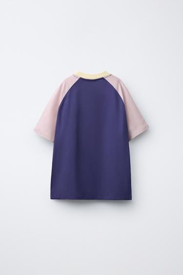PUKAS SURF RAGLAN SLEEVE T-SHIRT - Blue by Zara - Image 1