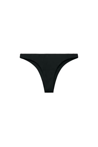 PLAIN BIKINI BOTTOMS - Black by Zara