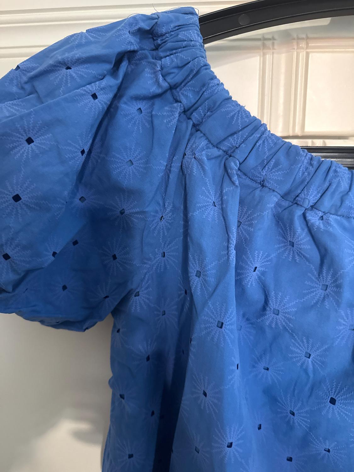 TEXTURED PERFORATED DRESS - Image 3