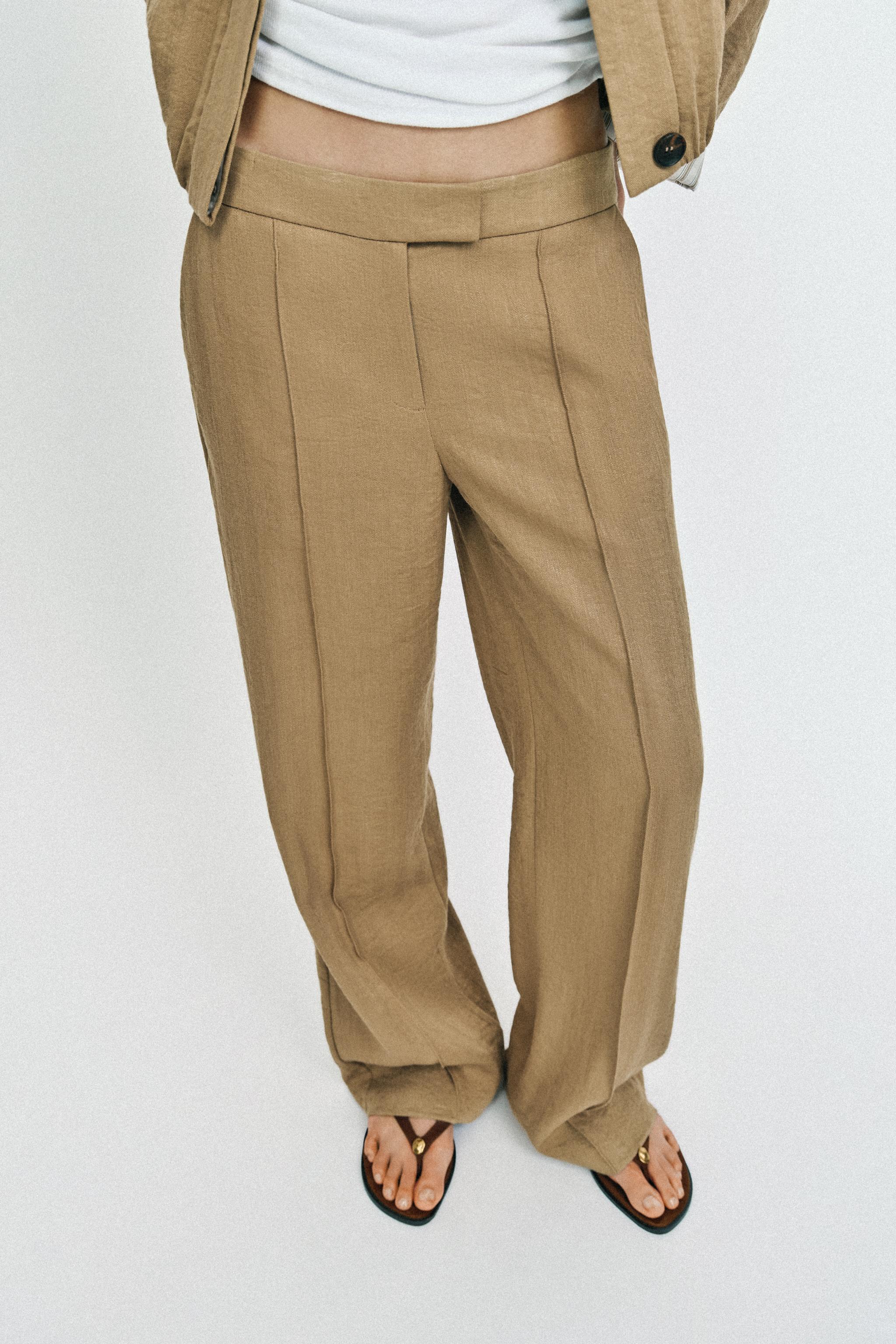 DİKİŞ DETAYLI STRAIGHT FIT PANTOLON - Görsel 2