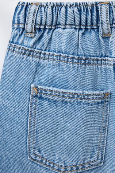 DENIM BERMUDA SHORTS - Light blue by Zara - Image 3