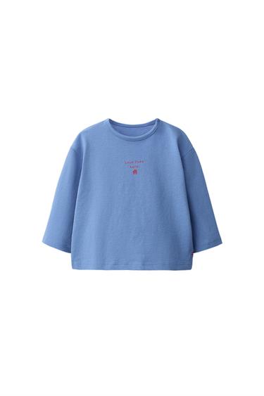 THREE-PACK OF LABEL T-SHIRTS — Blue / White 2