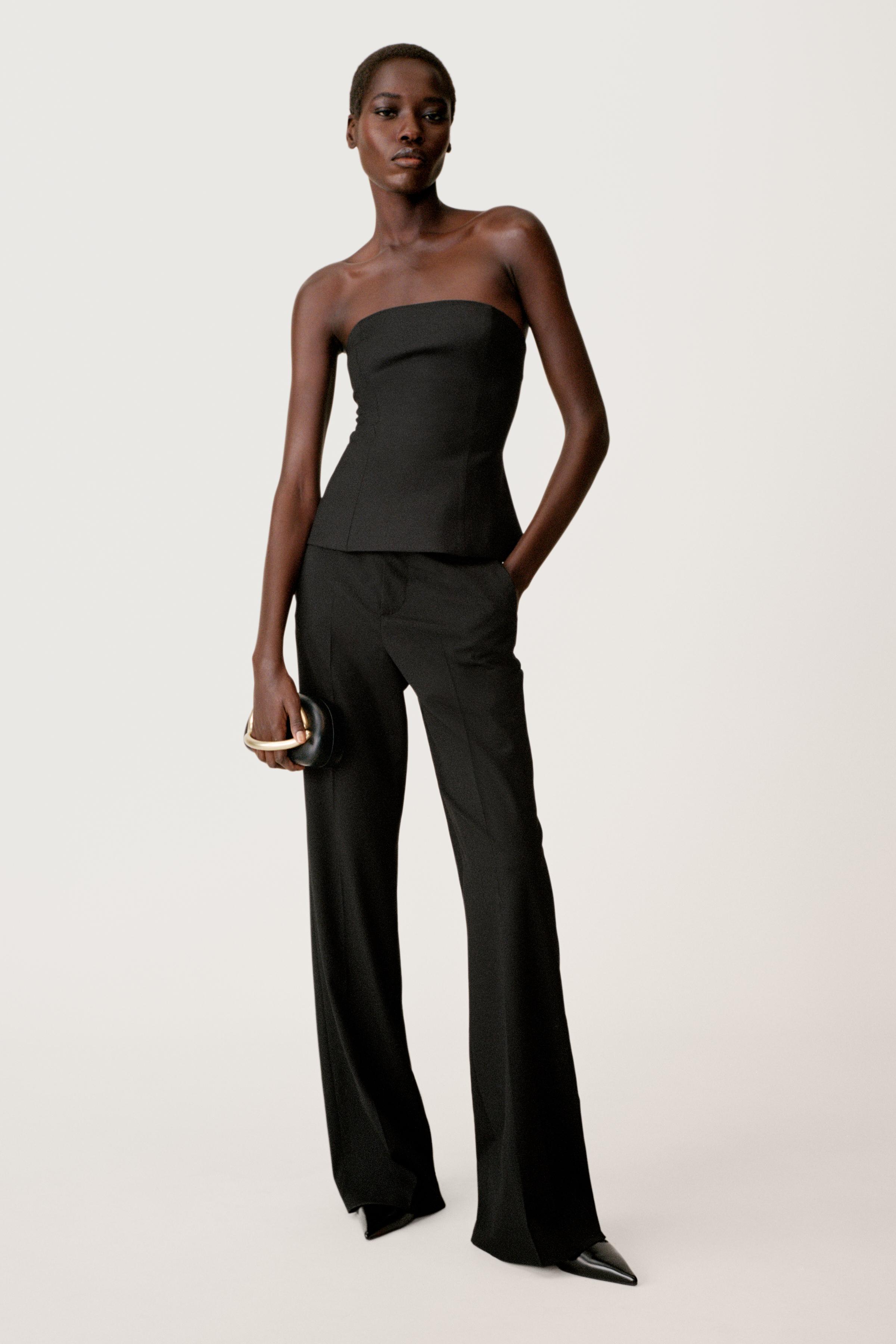 BUCKLE PANTS 50TH ANNIVERSARY - Black | ZARA United States