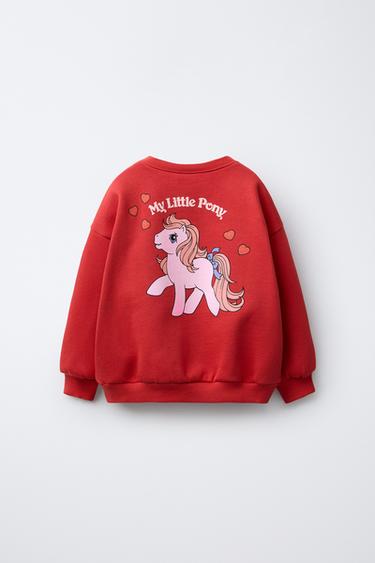 MY LITTLE PONY® HEART PATCH SWEATSHIRT - Red by Zara