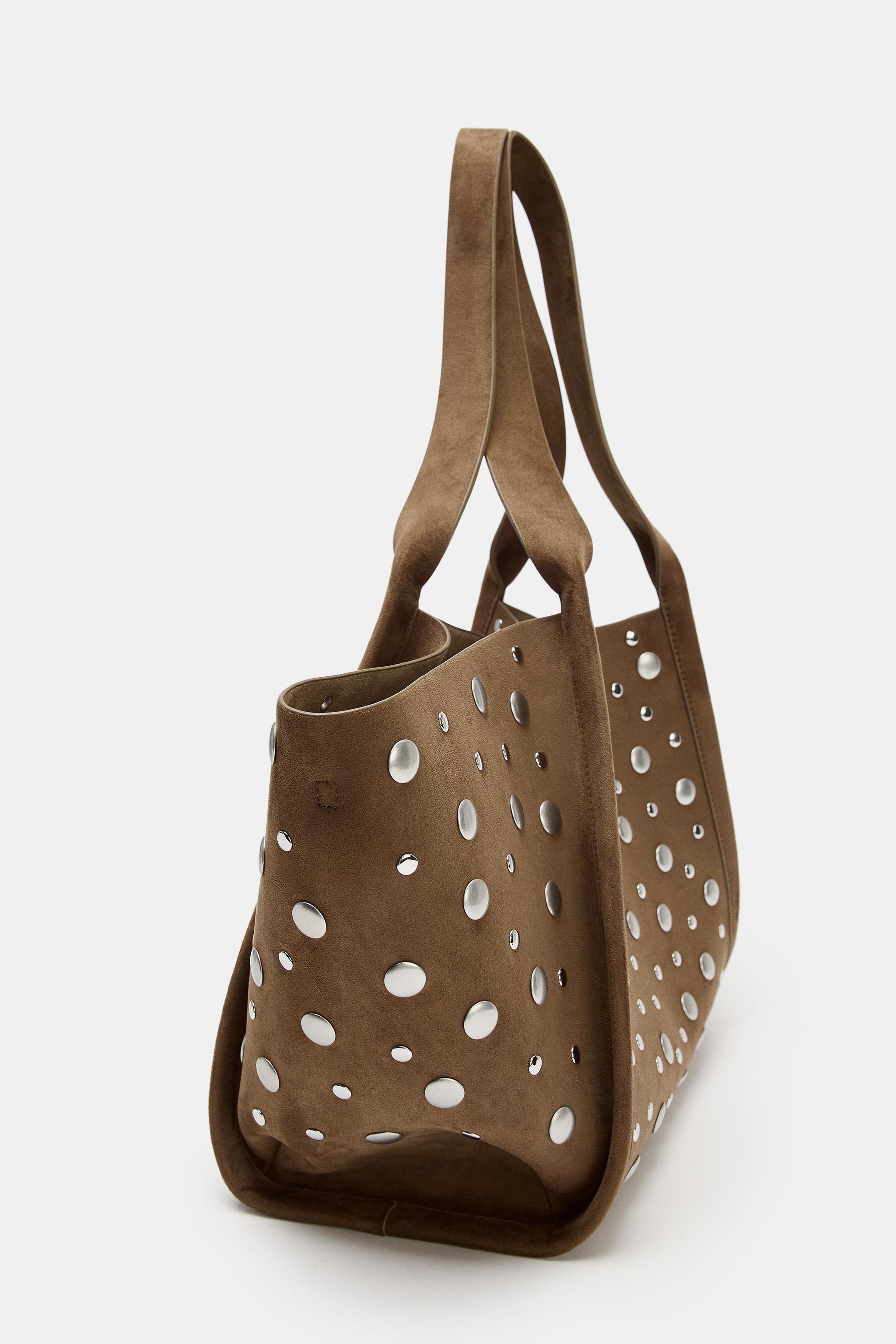 STUDDED CITY BAG