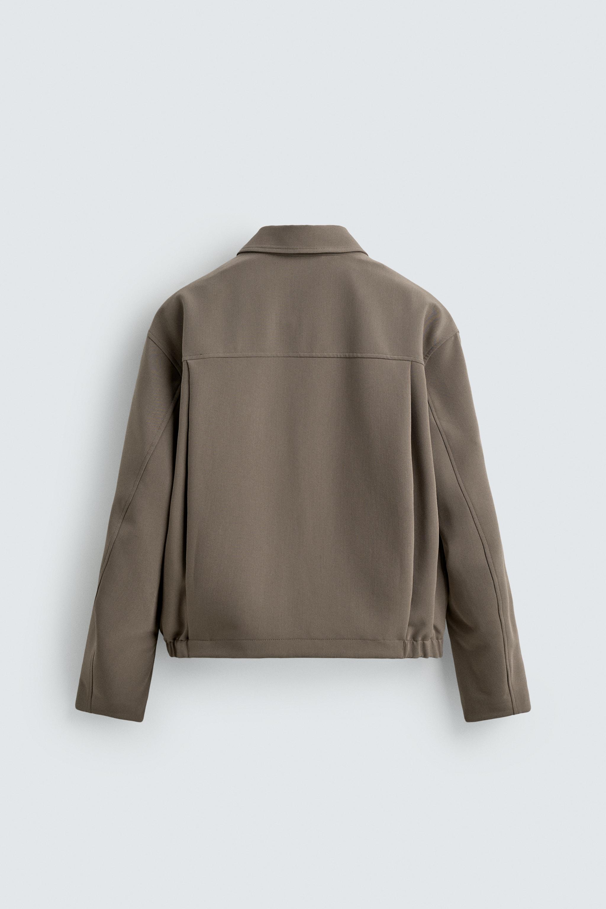 リラックスフィット コンフォートジャケット - ブラック | ZARA Japan