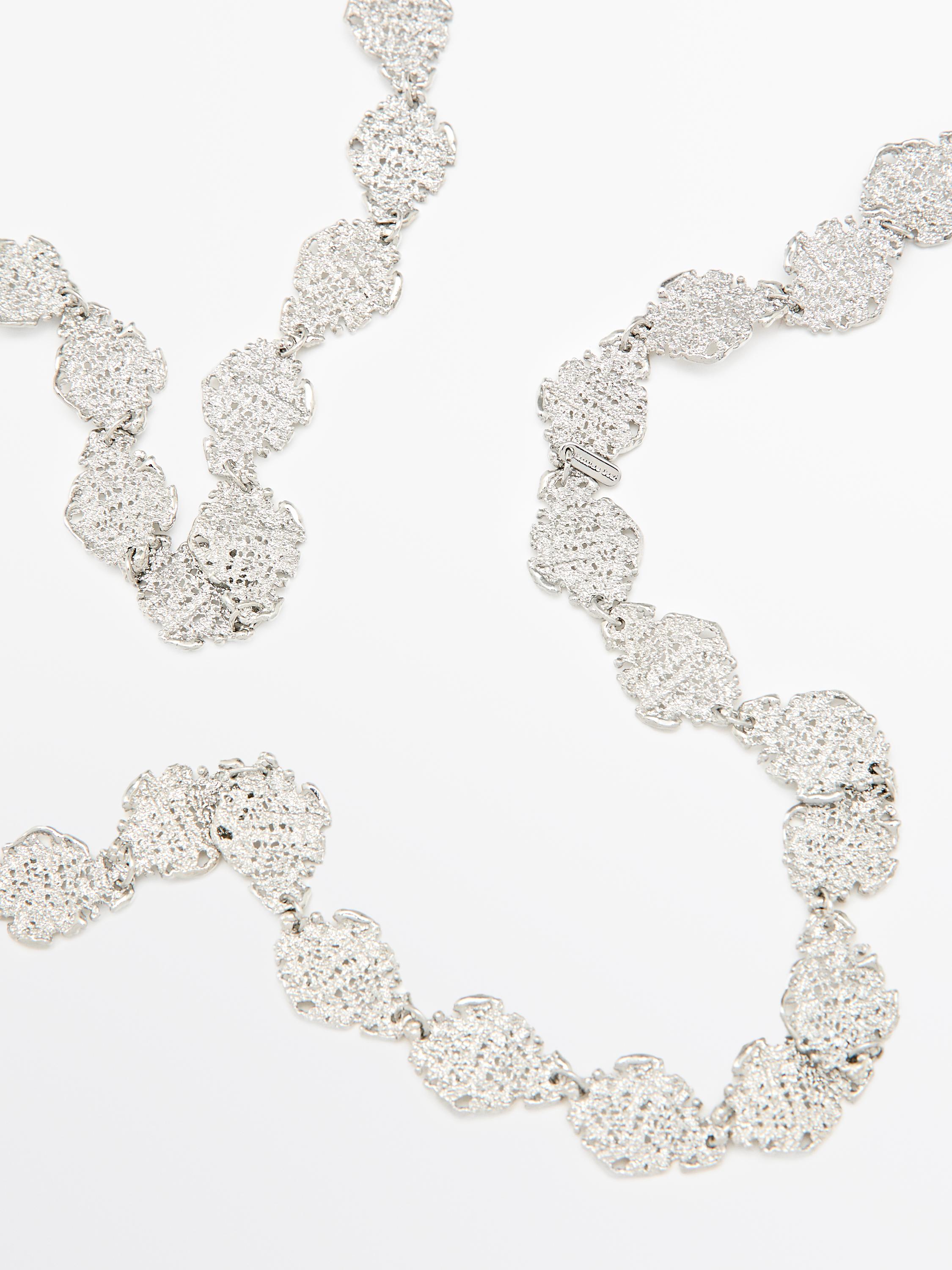 Long multiway lace necklace