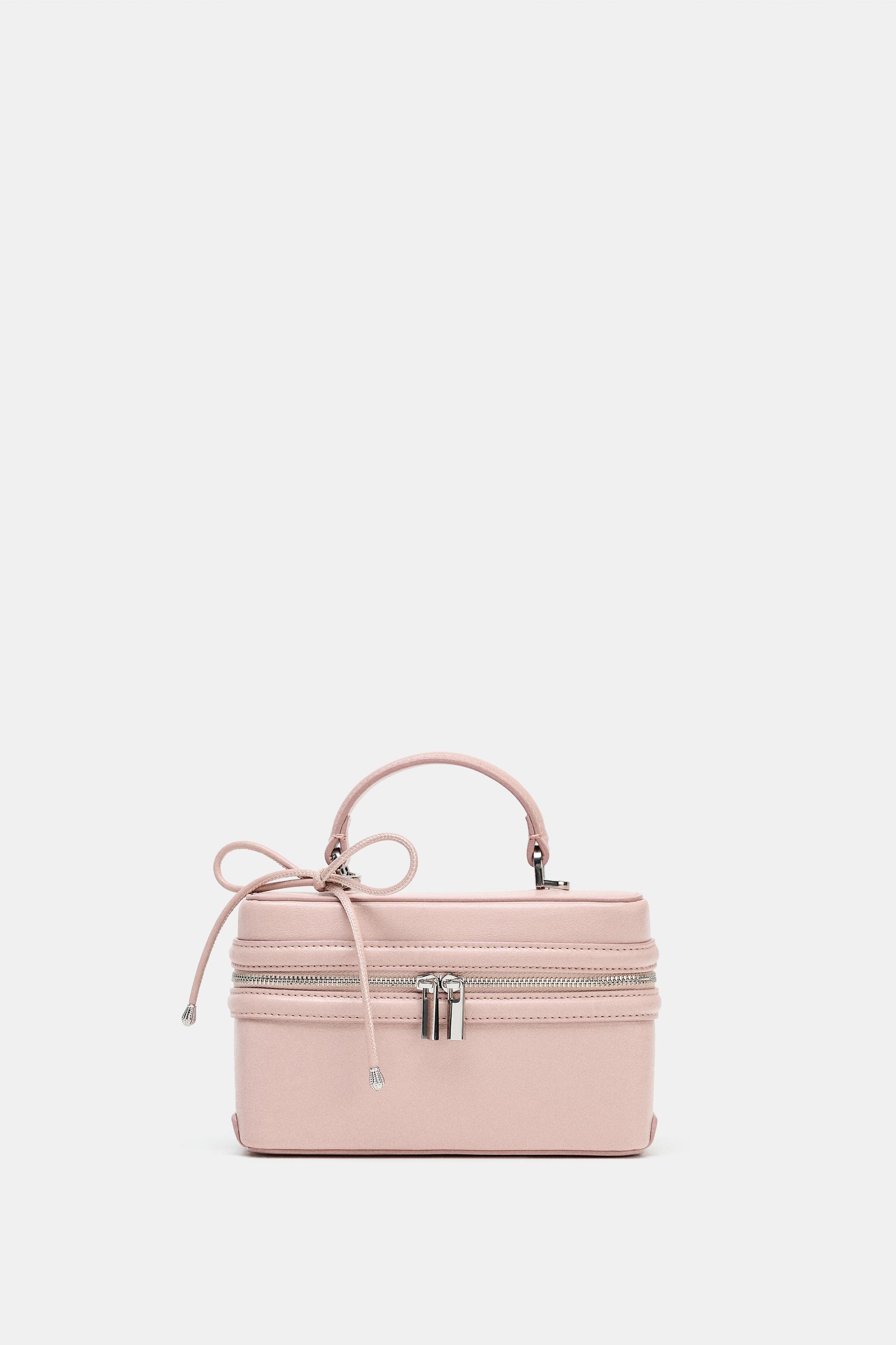 リボンディテール バニティバッグ - ピンク | ZARA Japan / 日本