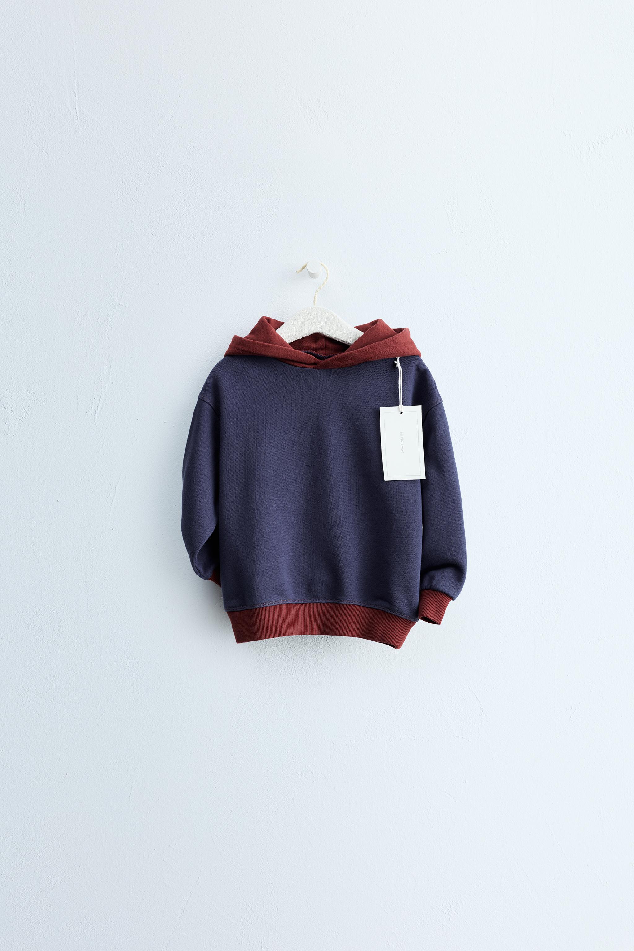 ZARA TIMELESS - COLORBLOCK HOODIE