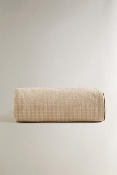 PET TOWEL WITH PIPING - Beige by Zara - Image 1