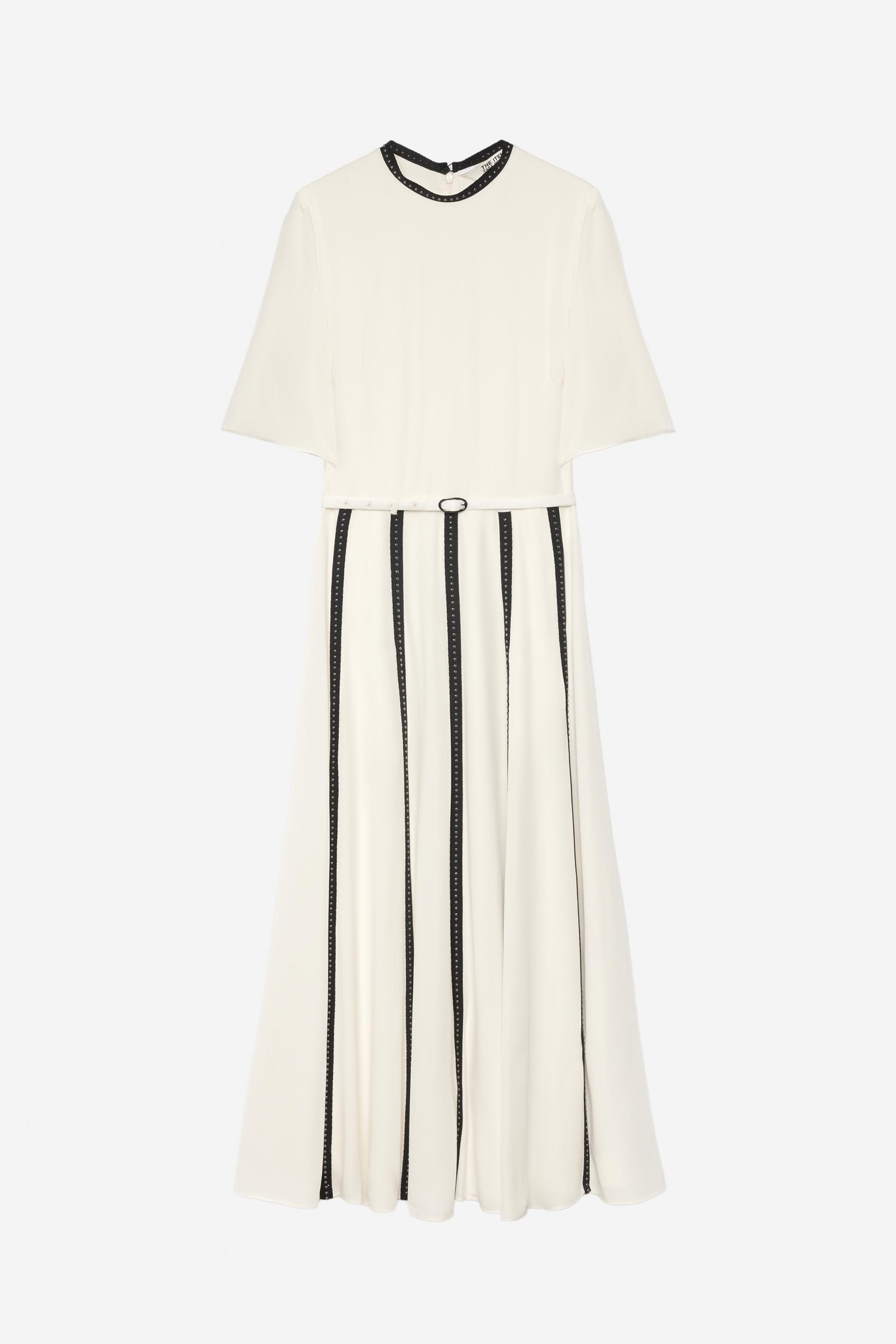 CONTRAST STRAP AND STUD DRESS - THE ITEM ZARA WOMAN thumbnail 12