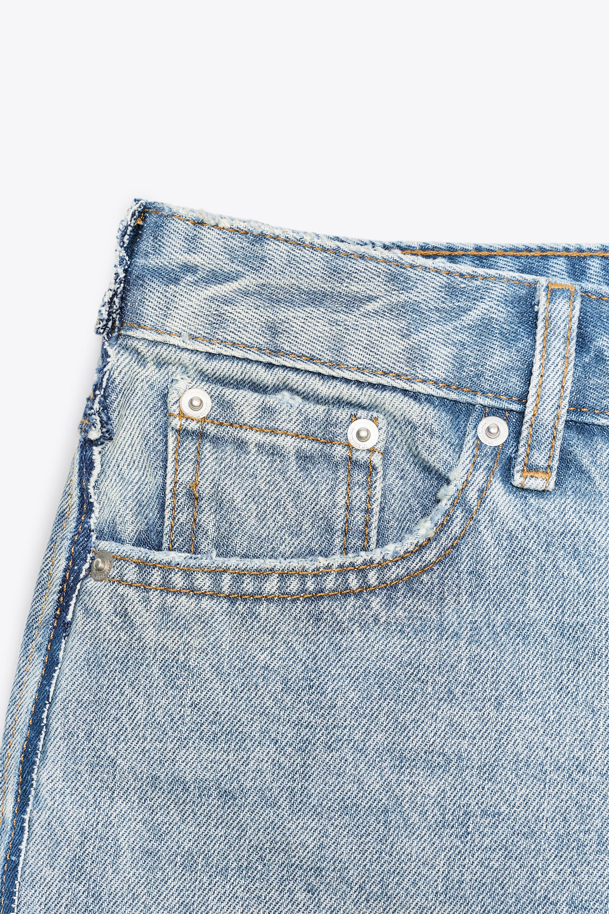 LCDC ♥ MULTI-POCKET DENIM SHORTS /追跡付 Denim shorts with embroidered jewels