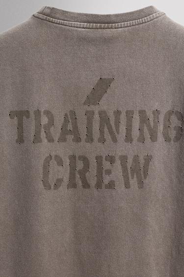 CAMISETA TANK TRAINING - Marrón de Zara